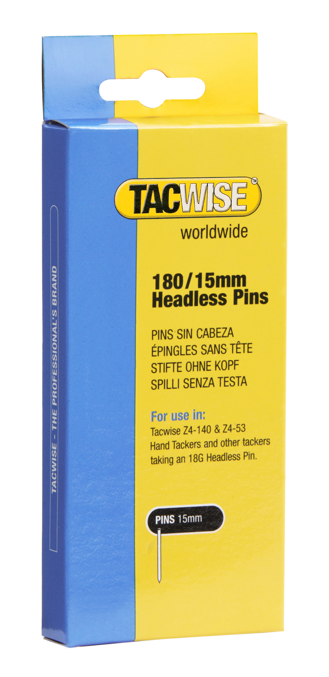 15mm 18g 180 Series Galvanised Headless Brad Nails (2000) Zedfix Coil